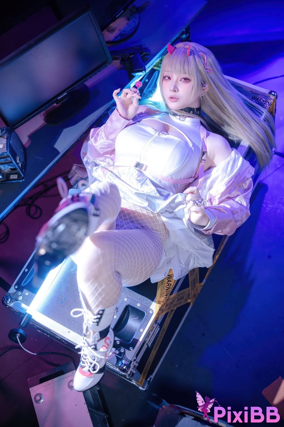 Cosplayer Island fish goddess of victory Nikki poisonous snake PixiBB.COM 016