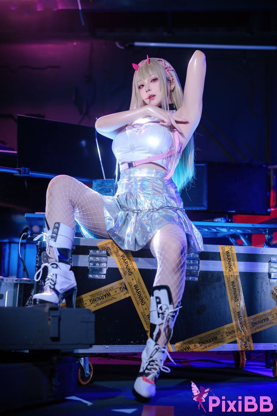 Cosplayer Island fish goddess of victory Nikki poisonous snake PixiBB.COM 021