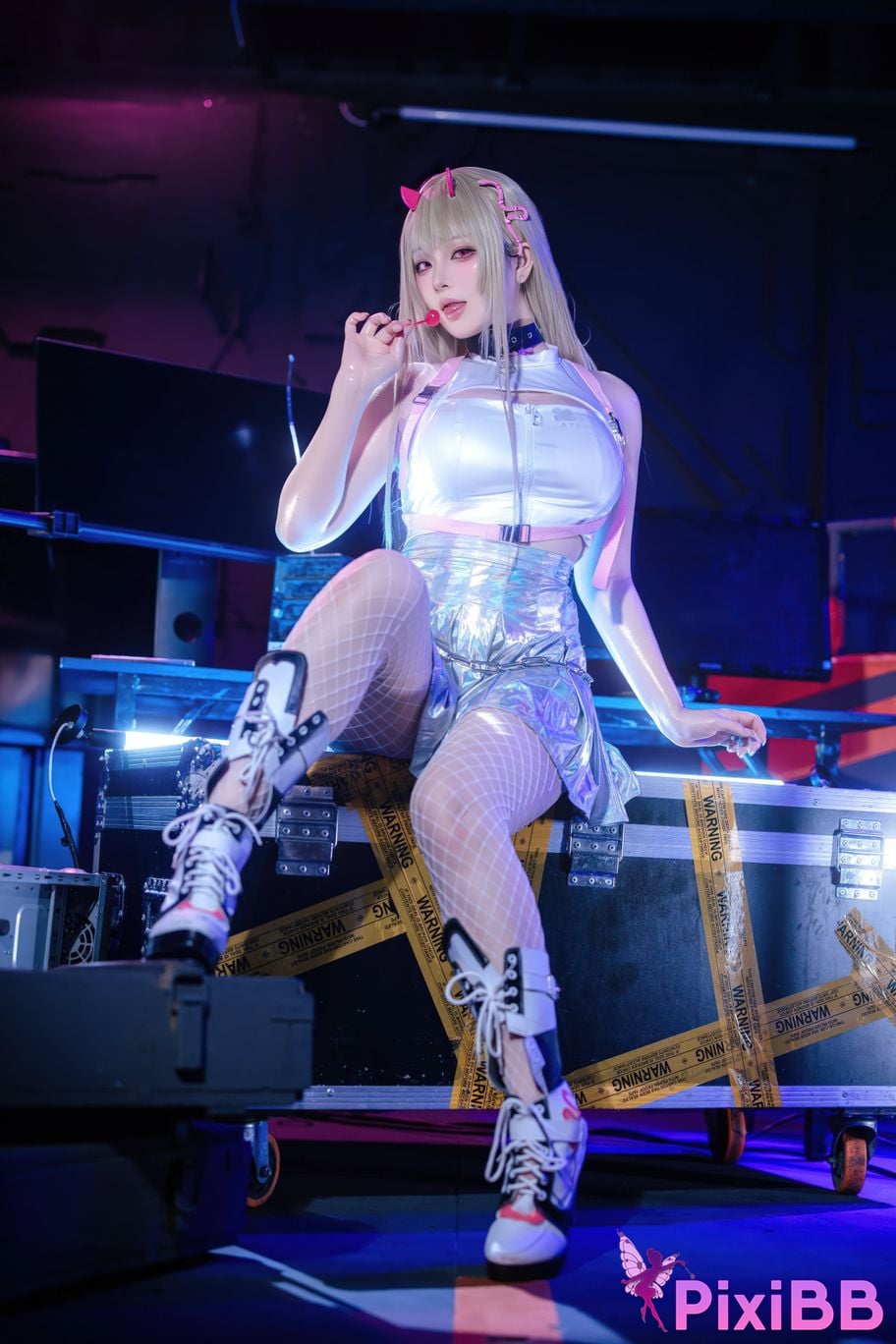 Cosplayer Island fish goddess of victory Nikki poisonous snake PixiBB.COM 024