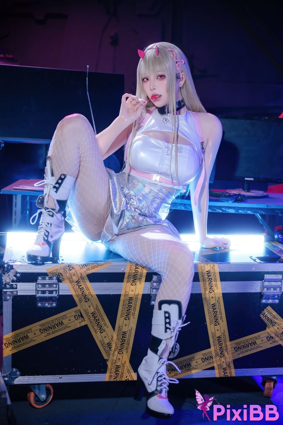 Cosplayer Island fish goddess of victory Nikki poisonous snake PixiBB.COM 031