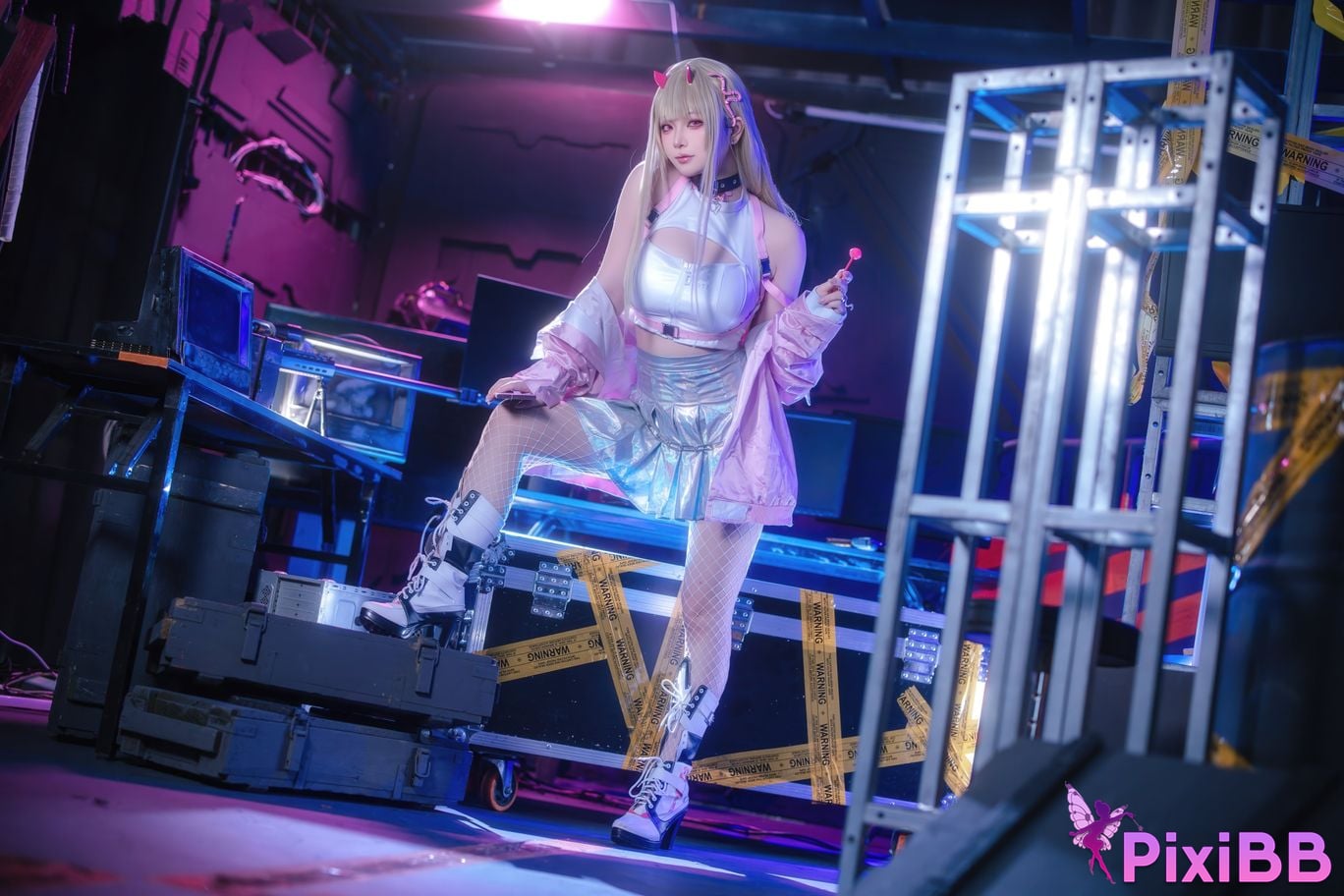 Cosplayer Island fish goddess of victory Nikki poisonous snake PixiBB.COM 034