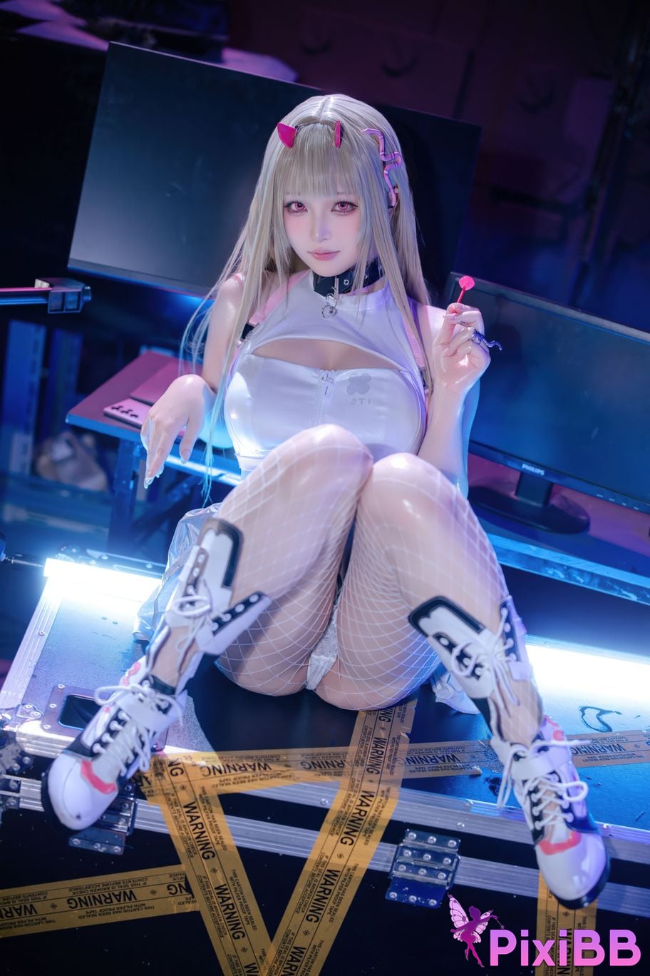 Cosplayer Island fish goddess of victory Nikki poisonous snake PixiBB.COM 036