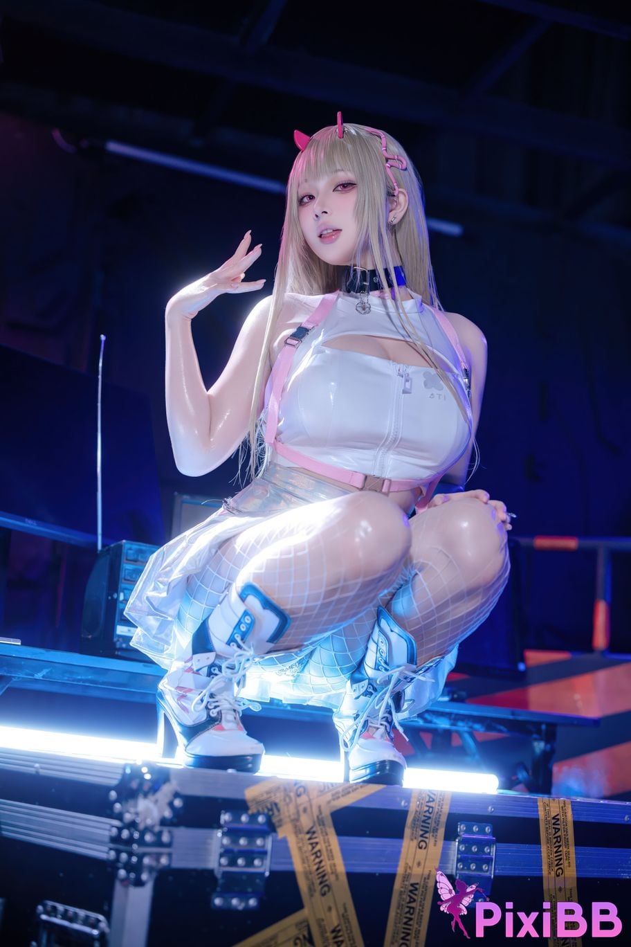 Cosplayer Island fish goddess of victory Nikki poisonous snake PixiBB.COM 044