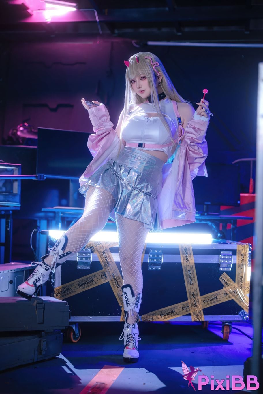 Cosplayer Island fish goddess of victory Nikki poisonous snake PixiBB.COM 045