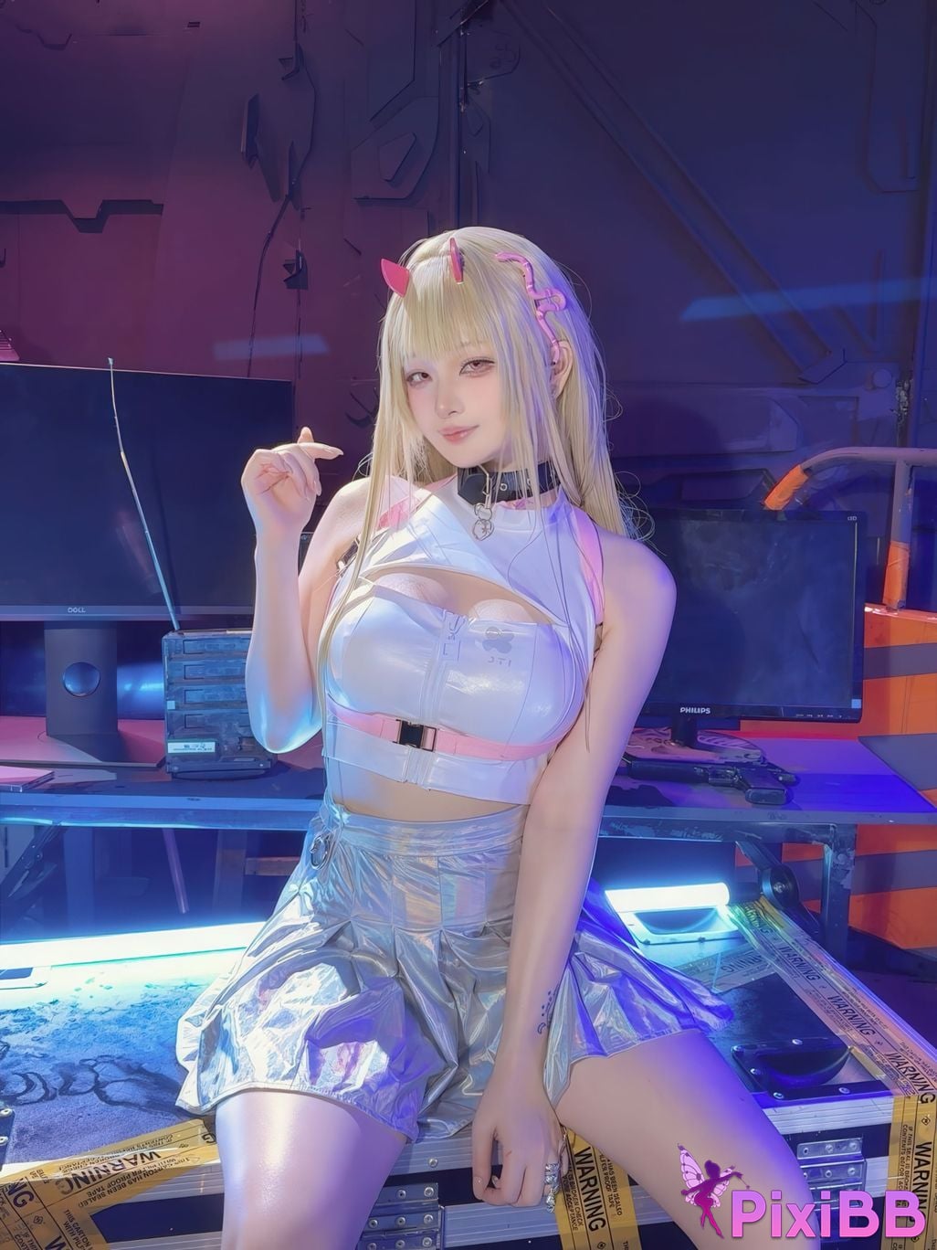 Cosplayer Island fish goddess of victory Nikki poisonous snake PixiBB.COM 084