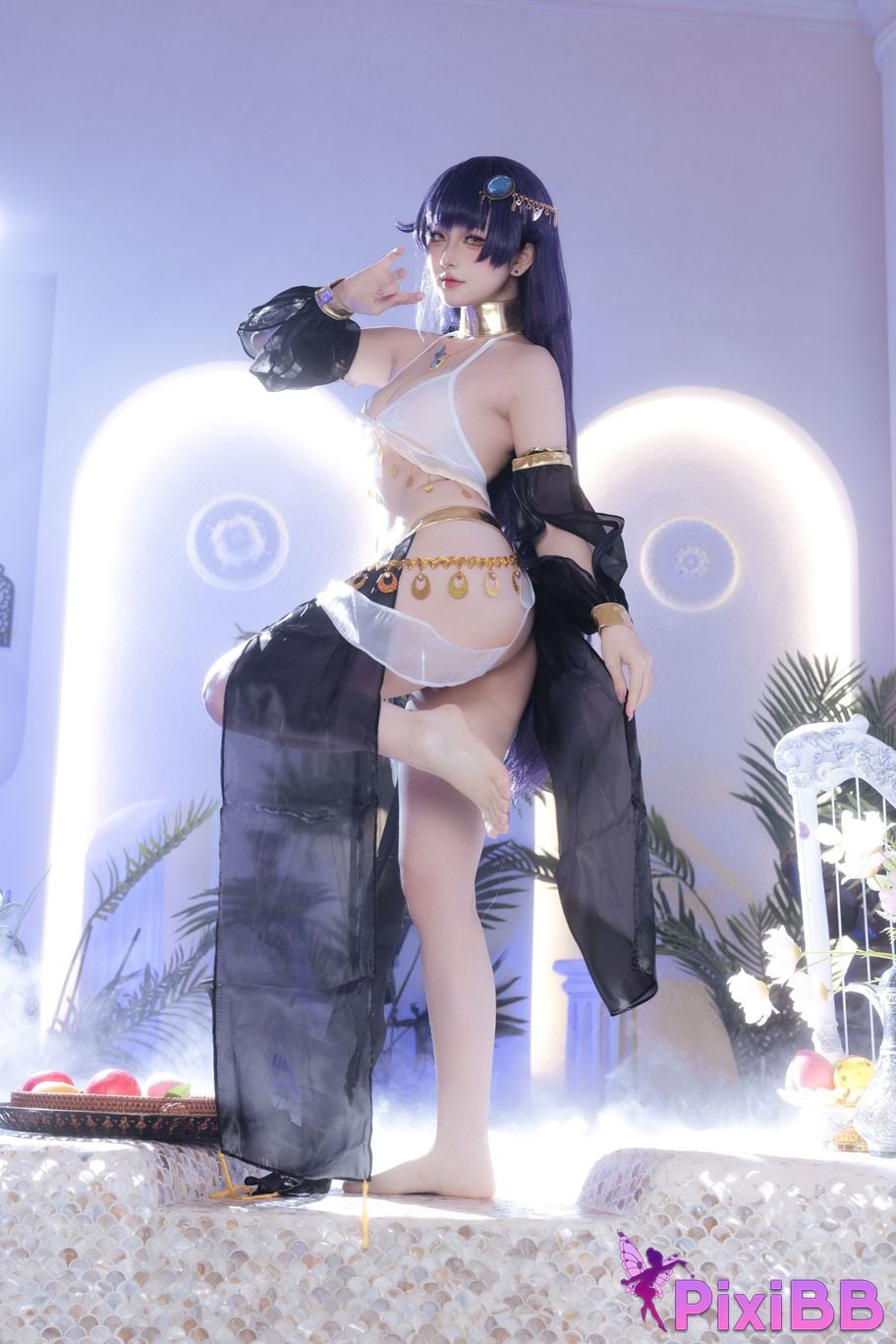 Cosplayer Island fish Azuma fan dancer azur lane PixiBB.COM 002