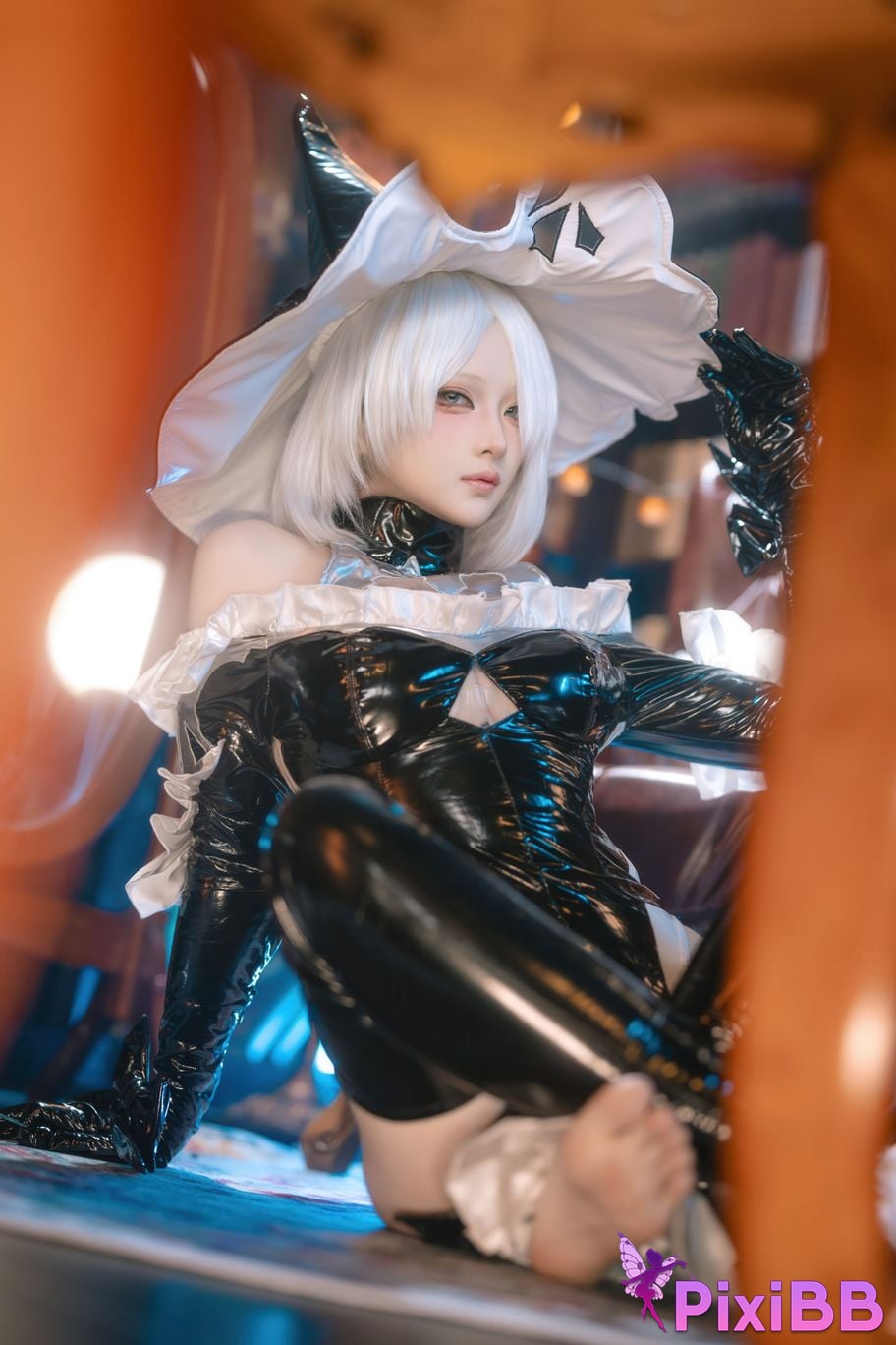 Cosplayer Island fish Neil Mechanical Era 2B Halloween witch fanfic PixiBB.COM 002