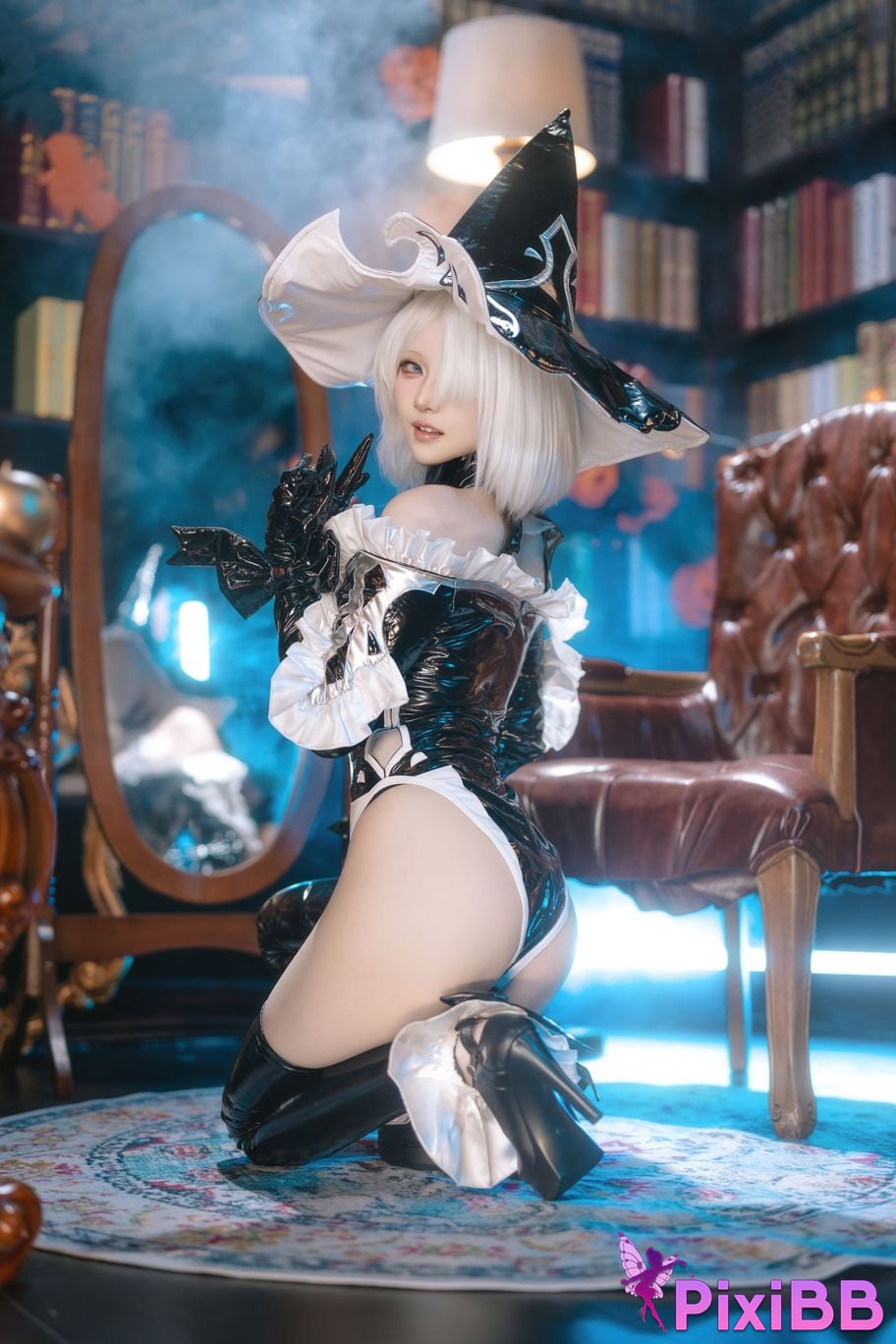 Cosplayer Island fish Neil Mechanical Era 2B Halloween witch fanfic PixiBB.COM 047