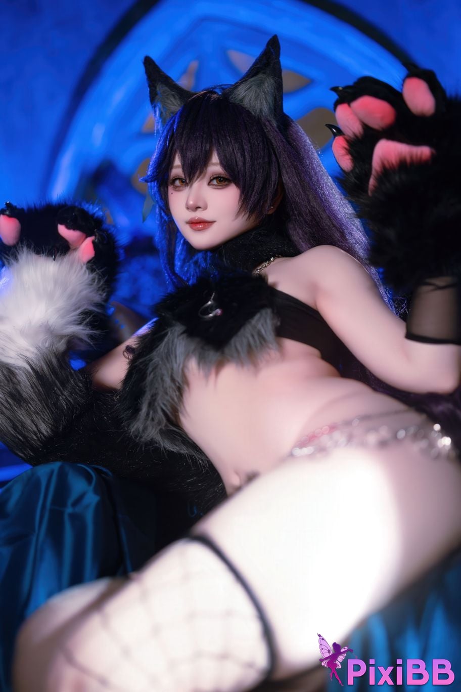 Cosplayer Island fish azur lane Atago werewolf PixiBB.COM 042