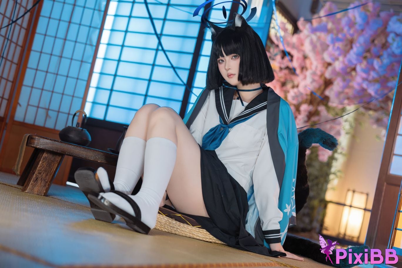 Cosplayer Island fish Azure Files Kiryu Platycodon PixiBB.COM 003