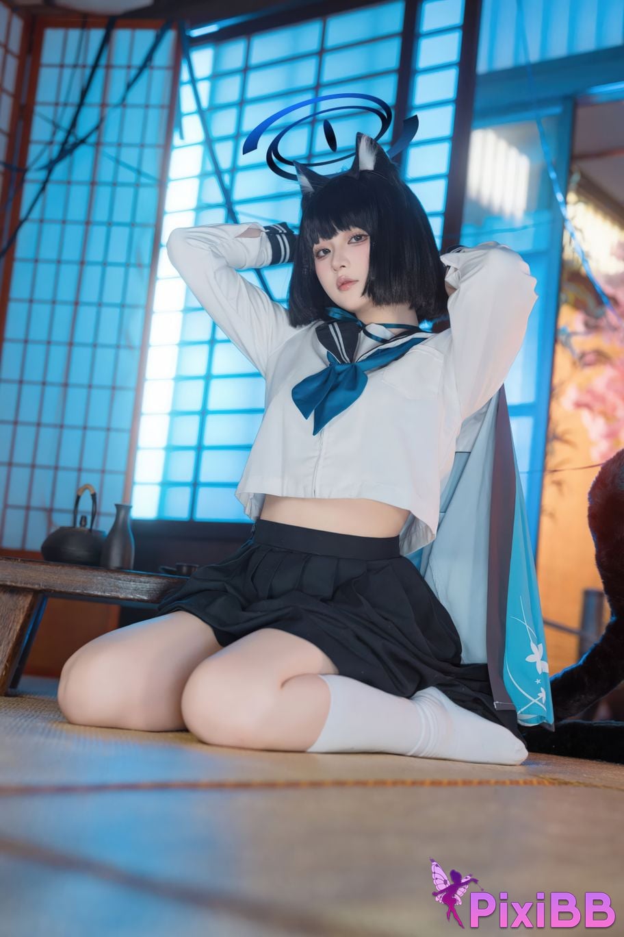 Cosplayer Island fish Azure Files Kiryu Platycodon PixiBB.COM 006