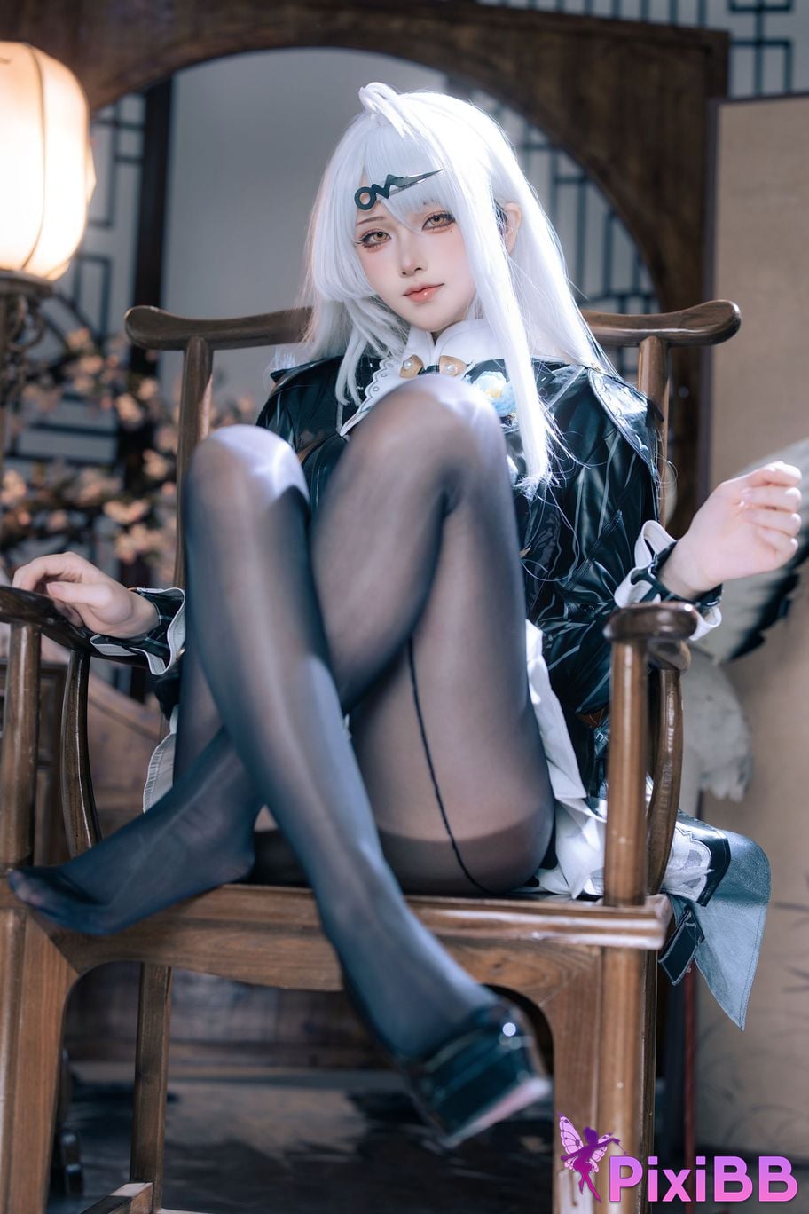 Cosplayer Island fish absolute zero Yixuan ink shadow PixiBB.COM 004
