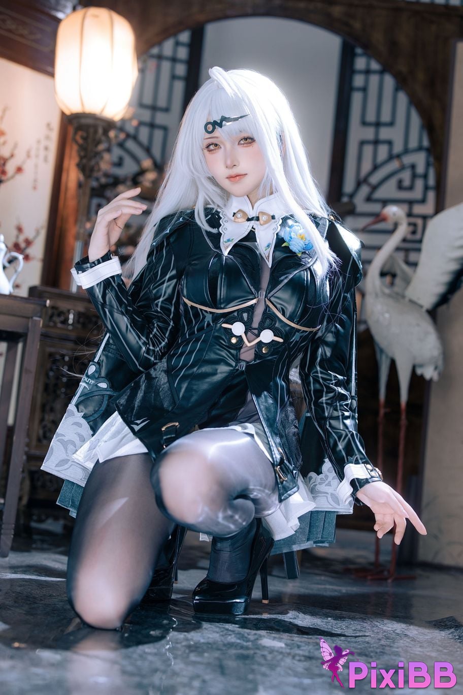 Cosplayer Island fish absolute zero Yixuan ink shadow PixiBB.COM 007