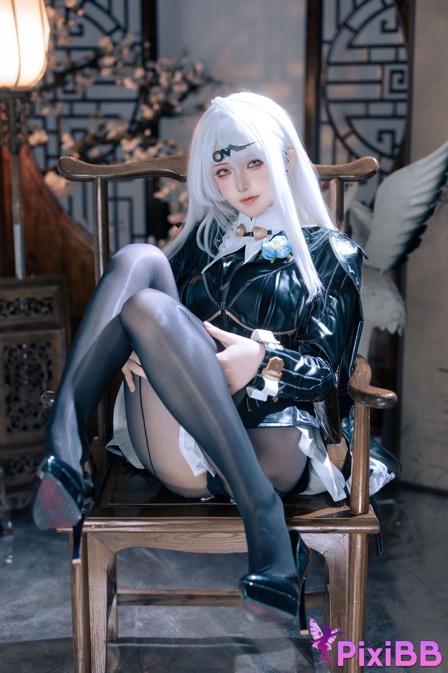 Cosplayer Island fish absolute zero Yixuan ink shadow PixiBB.COM 011