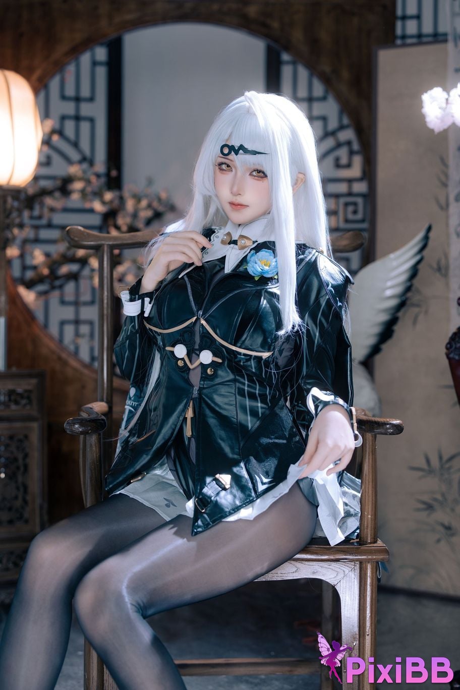 Cosplayer Island fish absolute zero Yixuan ink shadow PixiBB.COM 016