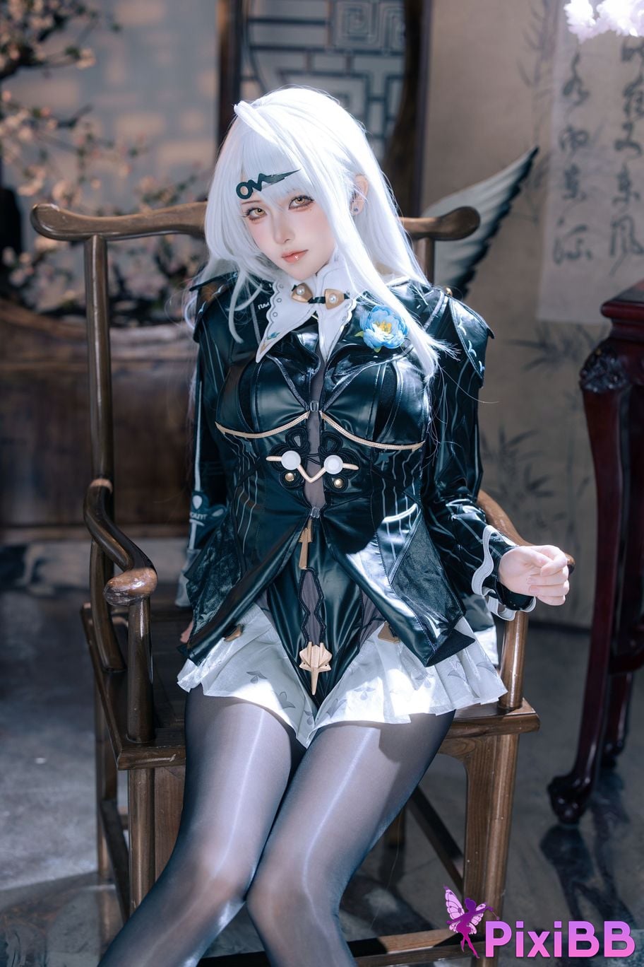 Cosplayer Island fish absolute zero Yixuan ink shadow PixiBB.COM 021