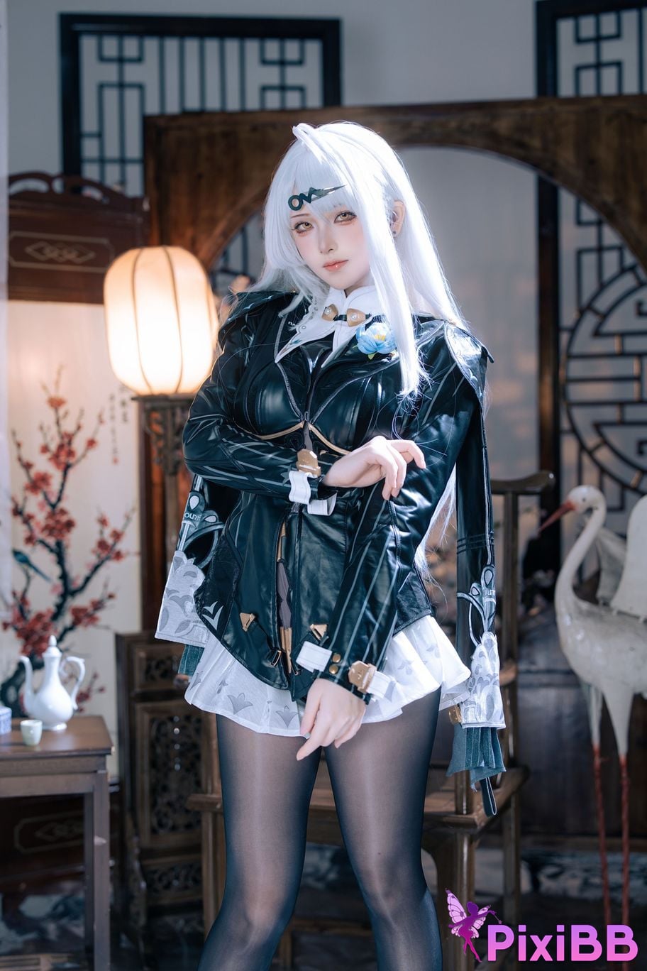 Cosplayer Island fish absolute zero Yixuan ink shadow PixiBB.COM 022