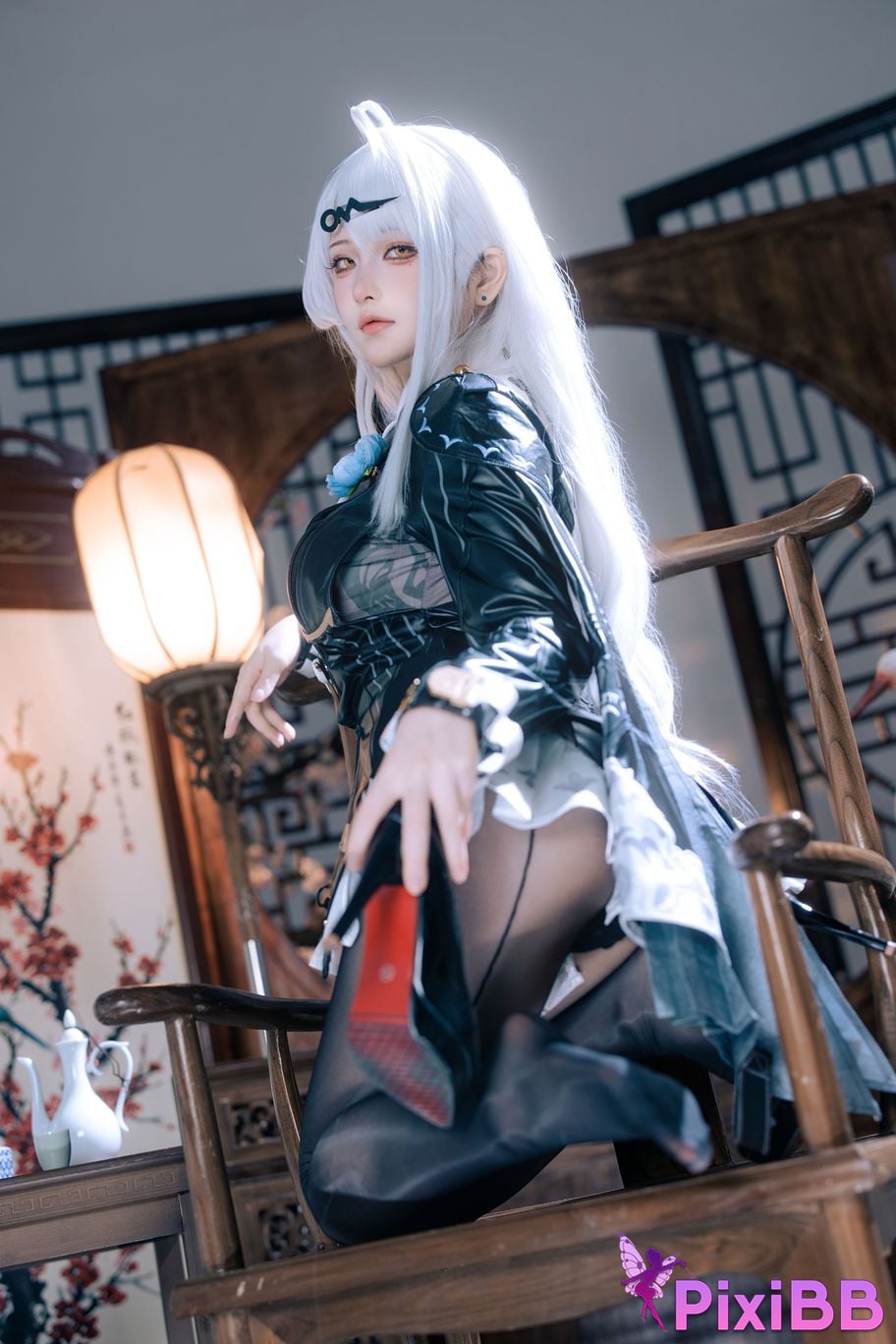 Cosplayer Island fish absolute zero Yixuan ink shadow PixiBB.COM 026