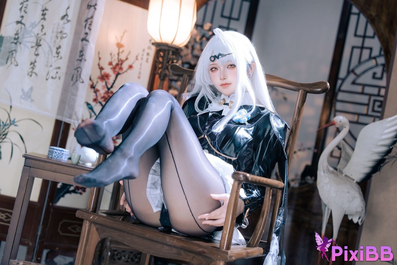 Cosplayer Island fish absolute zero Yixuan ink shadow PixiBB.COM 028