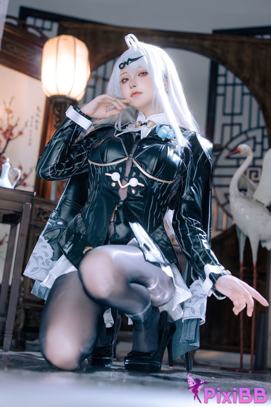 Cosplayer Island fish absolute zero Yixuan ink shadow PixiBB.COM 036