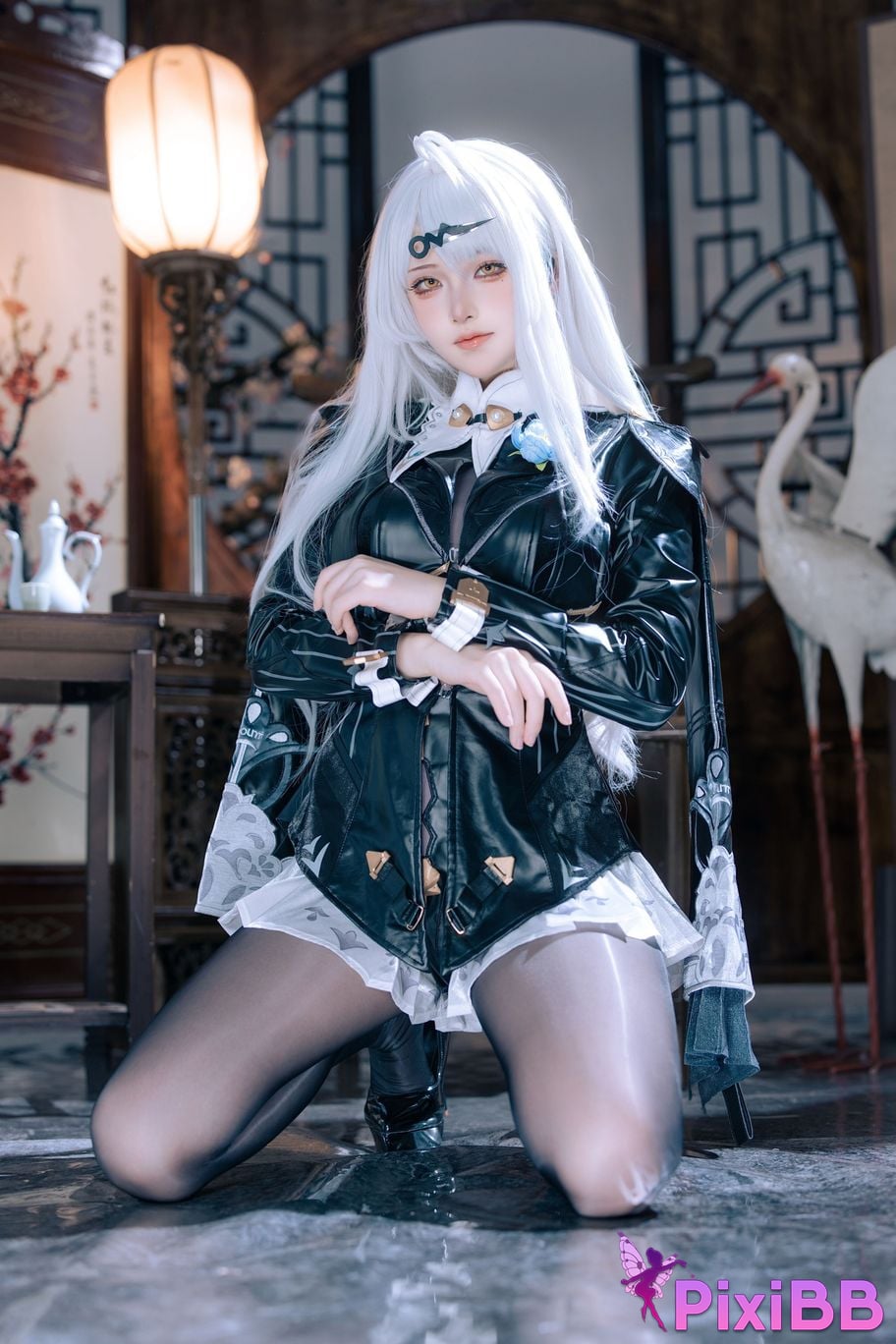 Cosplayer Island fish absolute zero Yixuan ink shadow PixiBB.COM 039