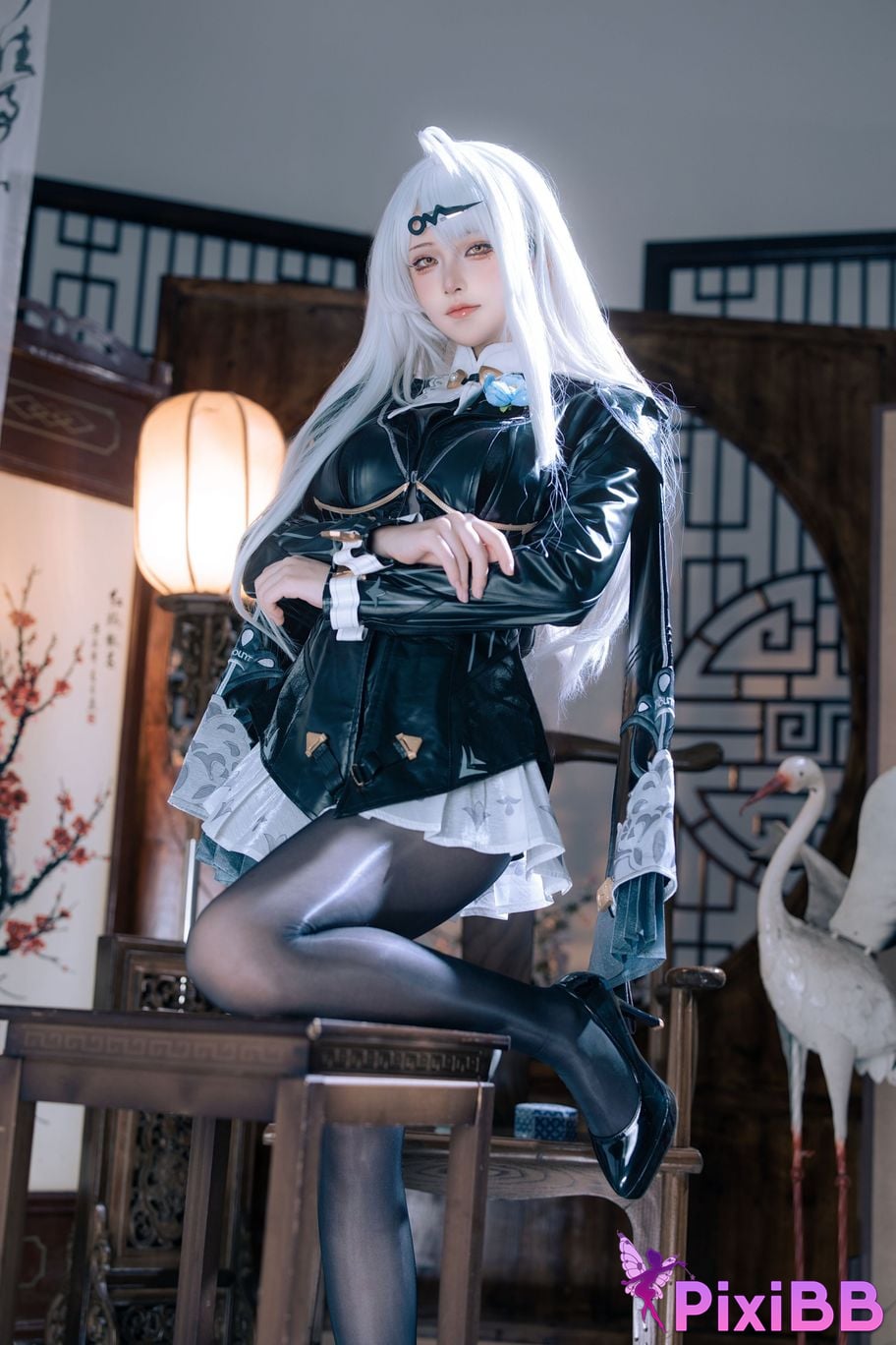 Cosplayer Island fish absolute zero Yixuan ink shadow PixiBB.COM 045