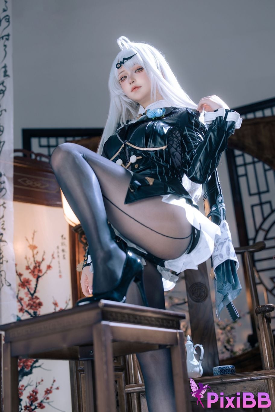 Cosplayer Island fish absolute zero Yixuan ink shadow PixiBB.COM 046