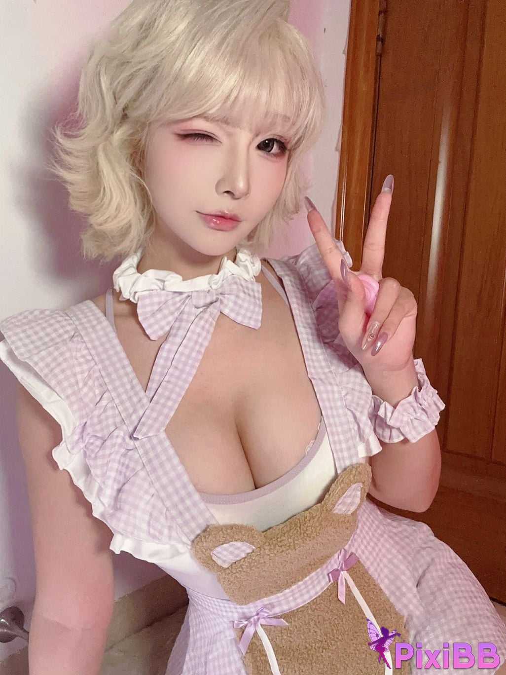 Cosplayer yuuhui Yuhui sweet bear PixiBB.COM 023