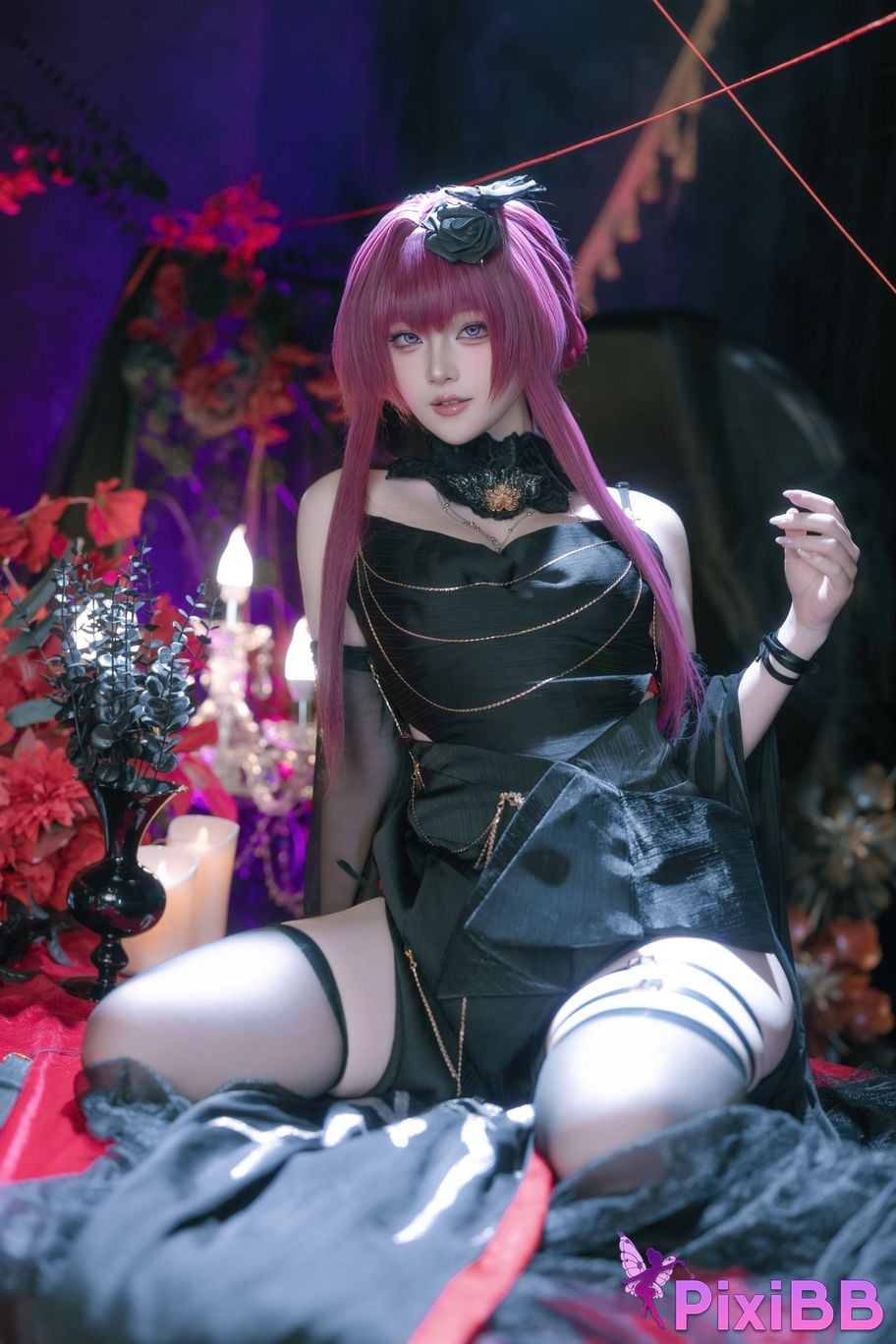 Cosplayer Island fish Collapse Star Dome Railway Kafka The night of the bound moon PixiBB.COM 001