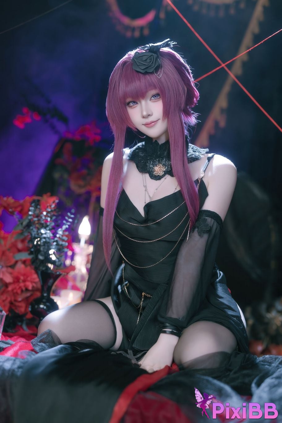 Cosplayer Island fish Collapse Star Dome Railway Kafka The night of the bound moon PixiBB.COM 002