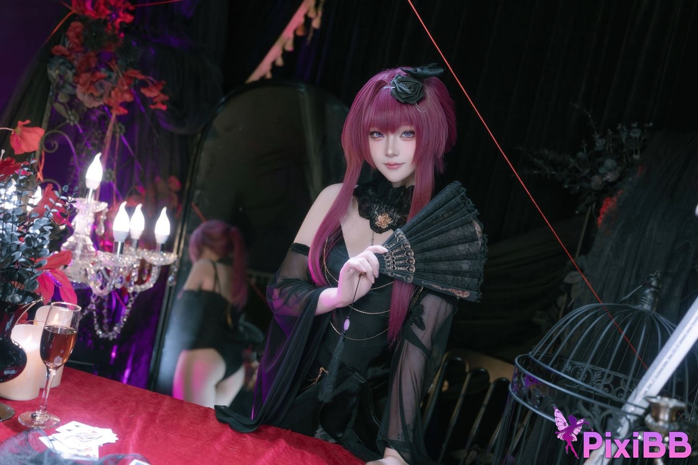 Cosplayer Island fish Collapse Star Dome Railway Kafka The night of the bound moon PixiBB.COM 003