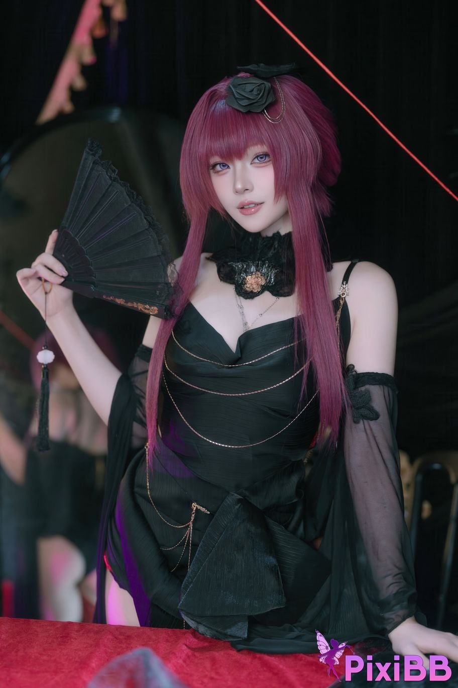 Cosplayer Island fish Collapse Star Dome Railway Kafka The night of the bound moon PixiBB.COM 007