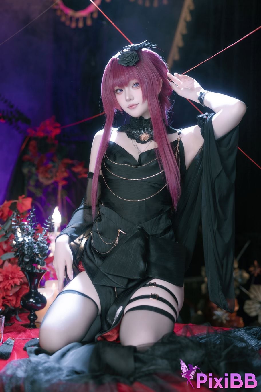 Cosplayer Island fish Collapse Star Dome Railway Kafka The night of the bound moon PixiBB.COM 009