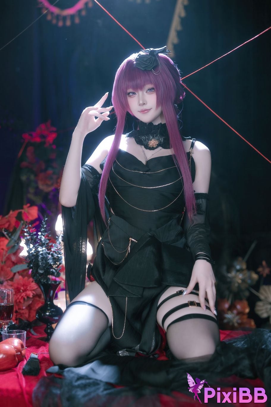 Cosplayer Island fish Collapse Star Dome Railway Kafka The night of the bound moon PixiBB.COM 010