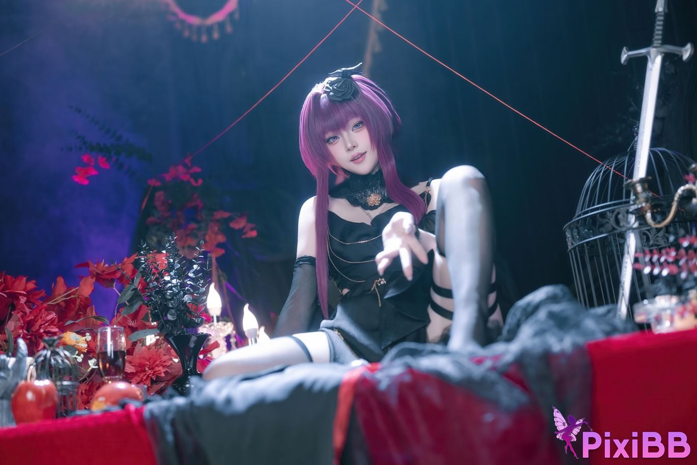 Cosplayer Island fish Collapse Star Dome Railway Kafka The night of the bound moon PixiBB.COM 013