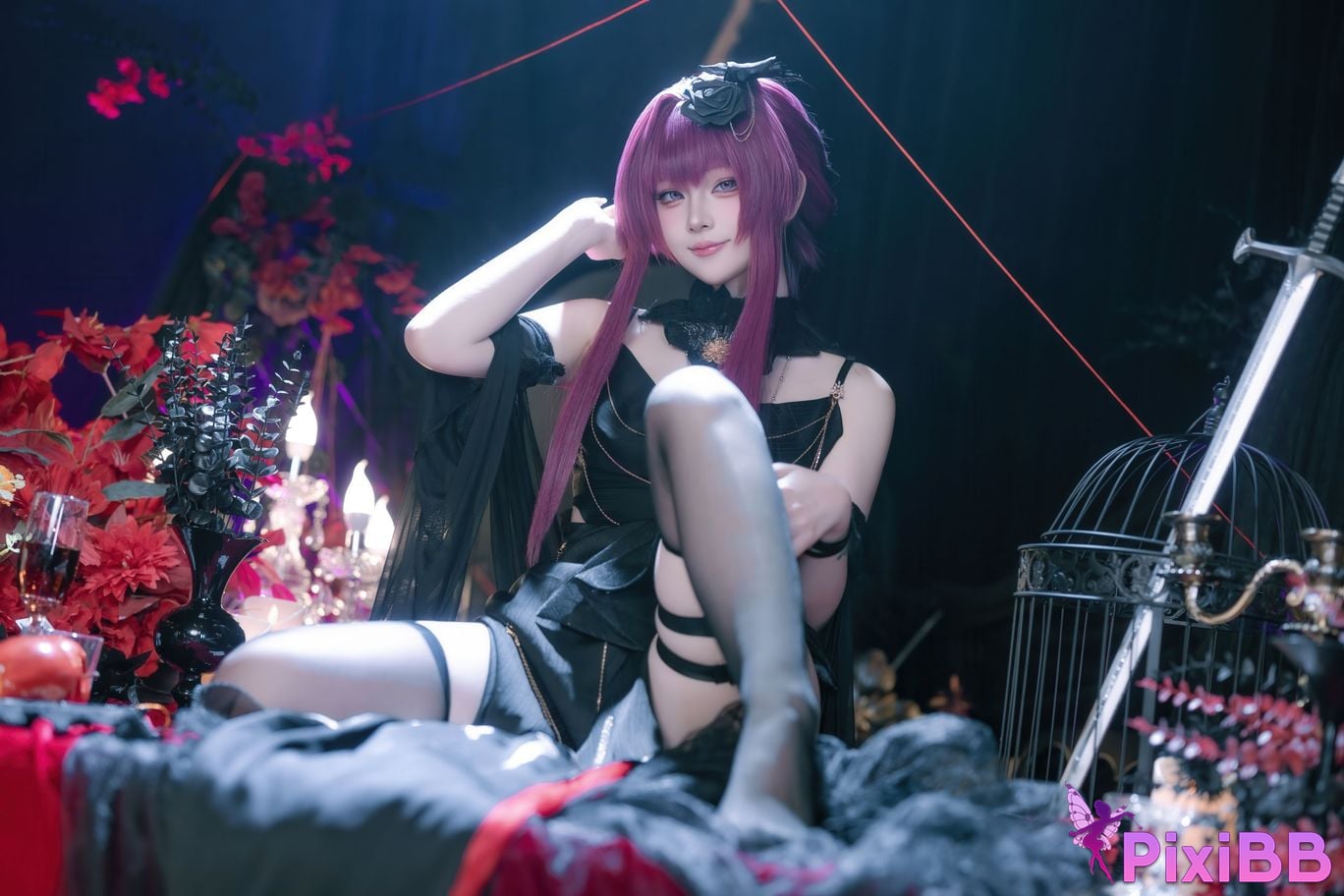 Cosplayer Island fish Collapse Star Dome Railway Kafka The night of the bound moon PixiBB.COM 014