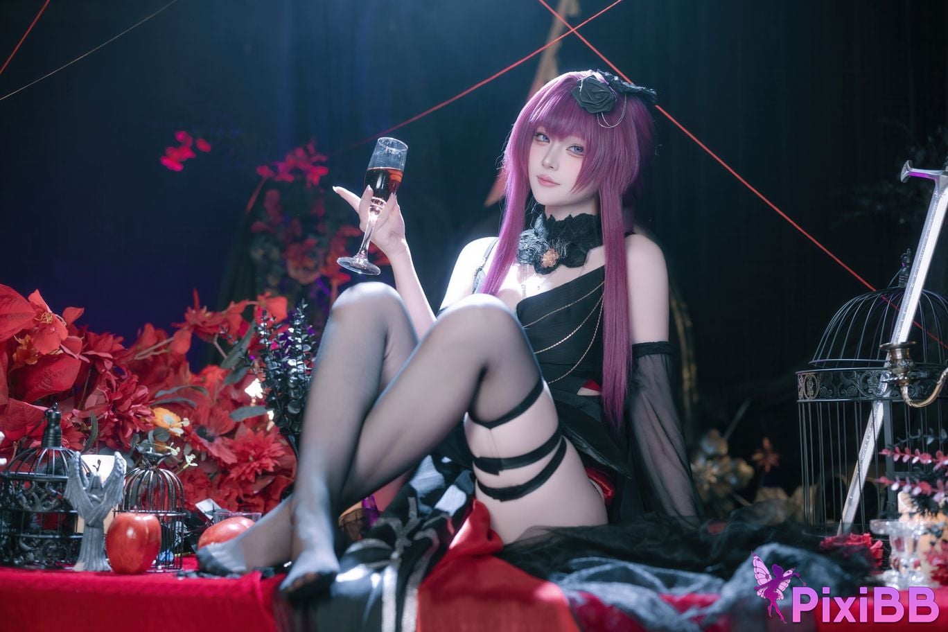 Cosplayer Island fish Collapse Star Dome Railway Kafka The night of the bound moon PixiBB.COM 015