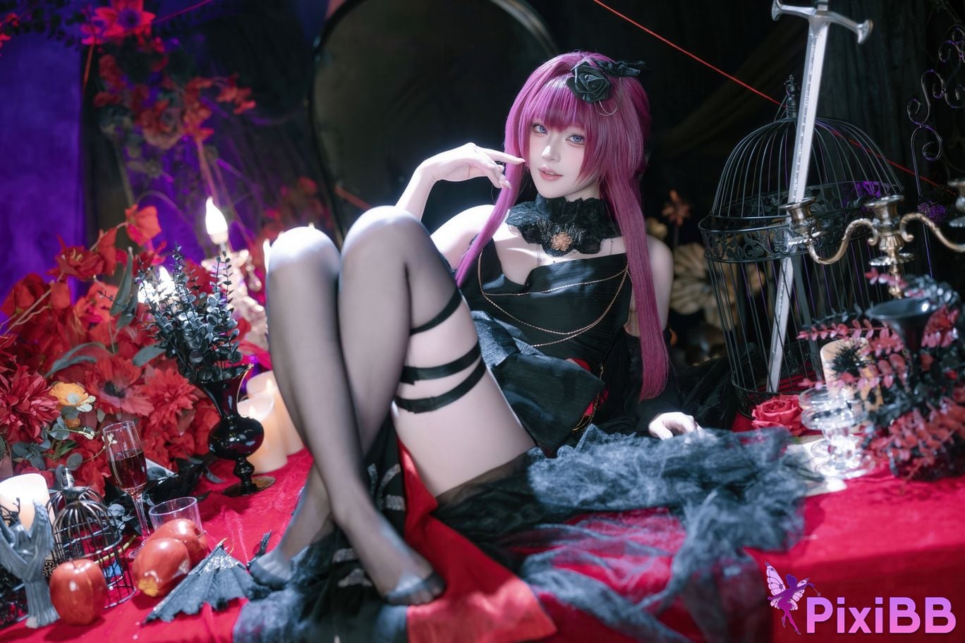 Cosplayer Island fish Collapse Star Dome Railway Kafka The night of the bound moon PixiBB.COM 016