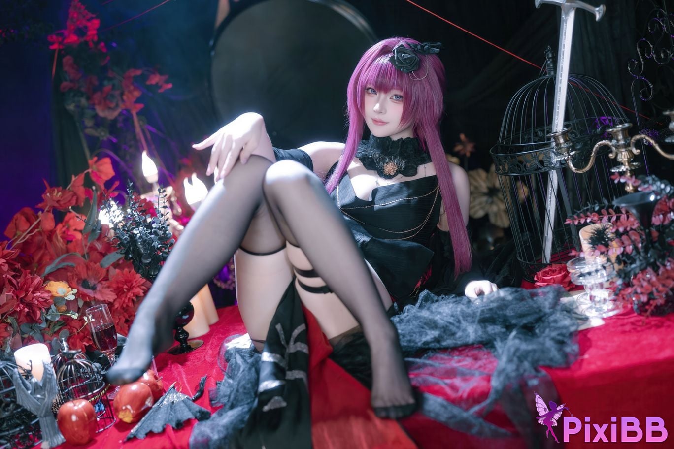 Cosplayer Island fish Collapse Star Dome Railway Kafka The night of the bound moon PixiBB.COM 017