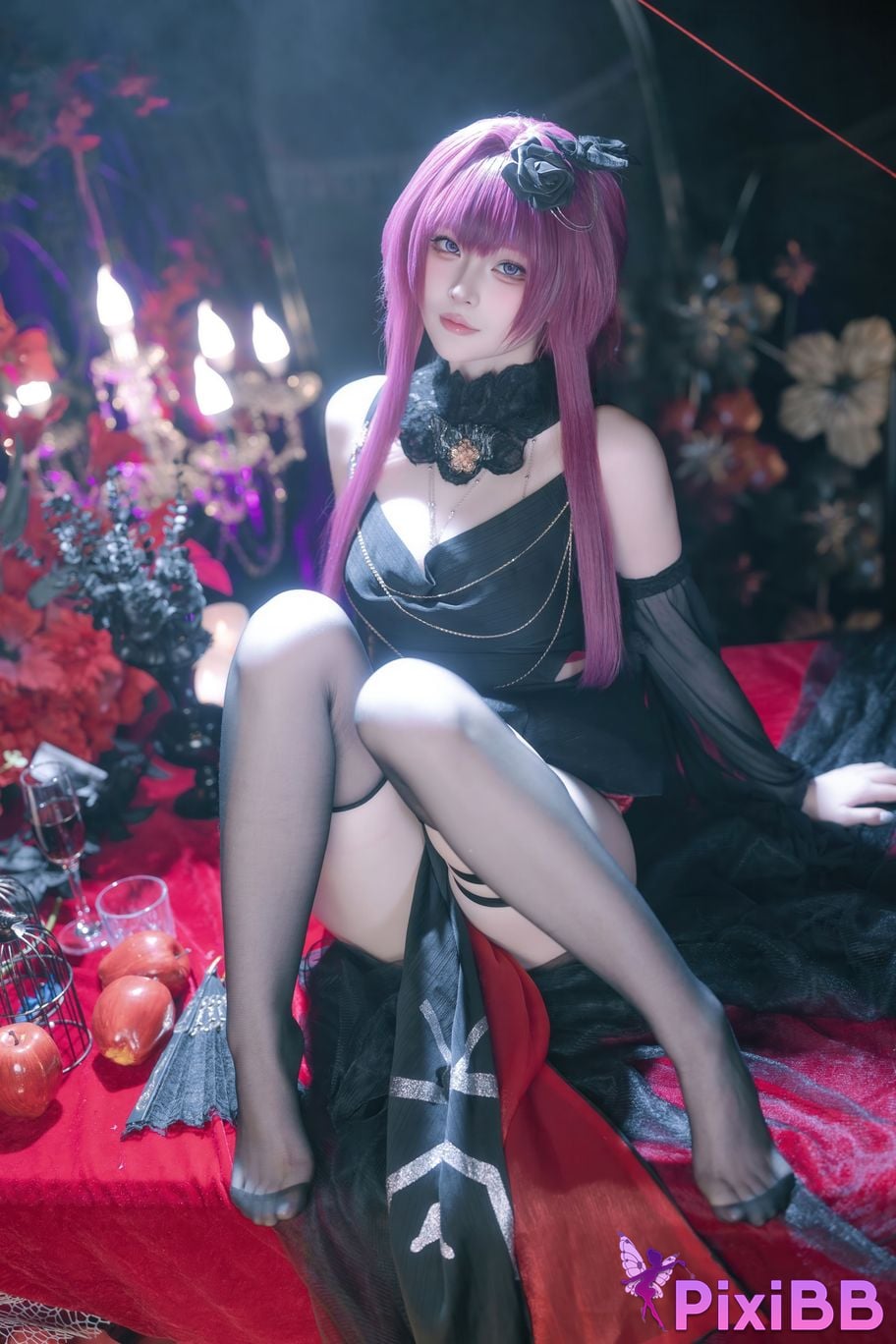 Cosplayer Island fish Collapse Star Dome Railway Kafka The night of the bound moon PixiBB.COM 018