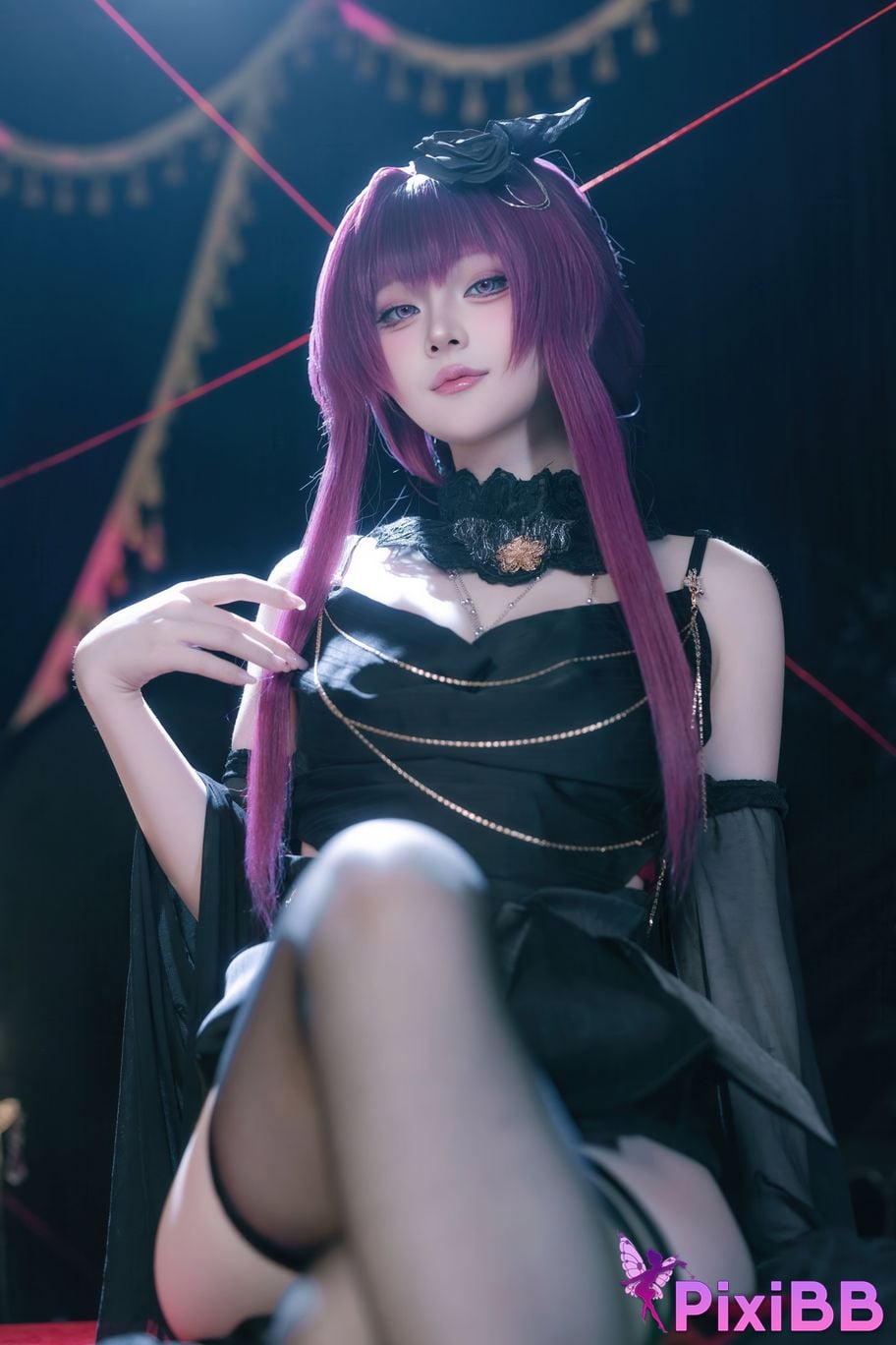 Cosplayer Island fish Collapse Star Dome Railway Kafka The night of the bound moon PixiBB.COM 025