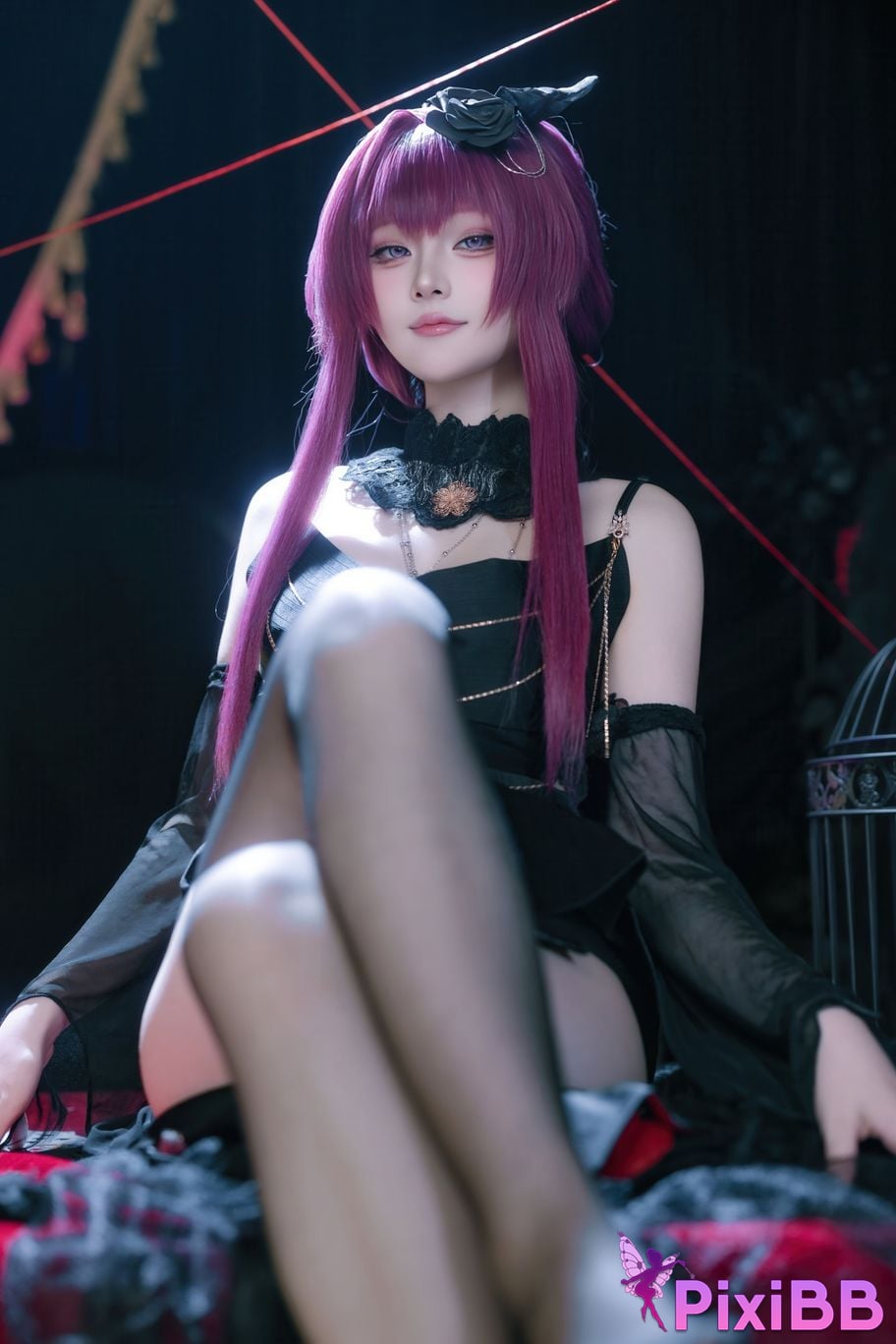 Cosplayer Island fish Collapse Star Dome Railway Kafka The night of the bound moon PixiBB.COM 026