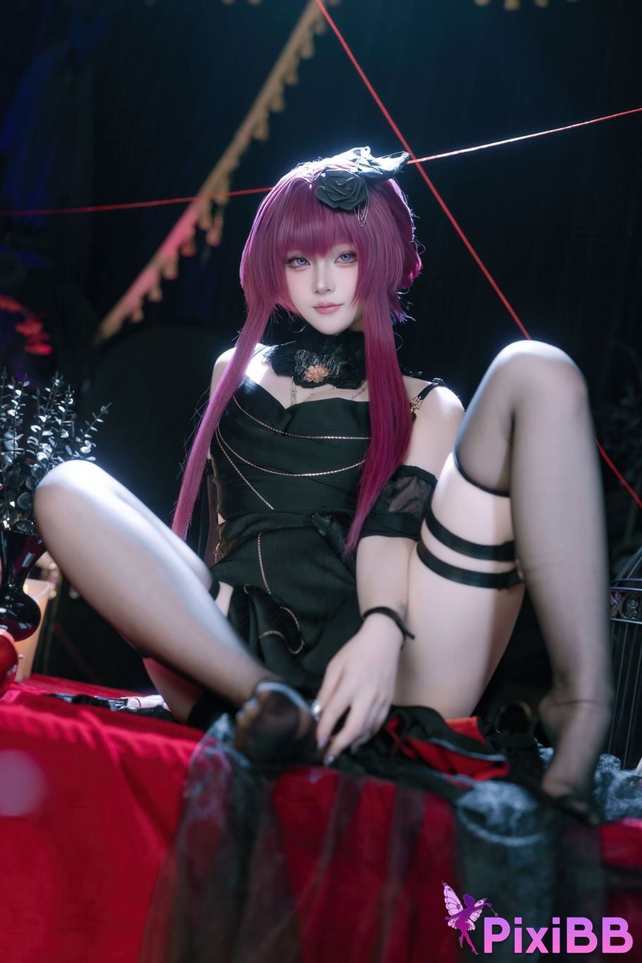 Cosplayer Island fish Collapse Star Dome Railway Kafka The night of the bound moon PixiBB.COM 029