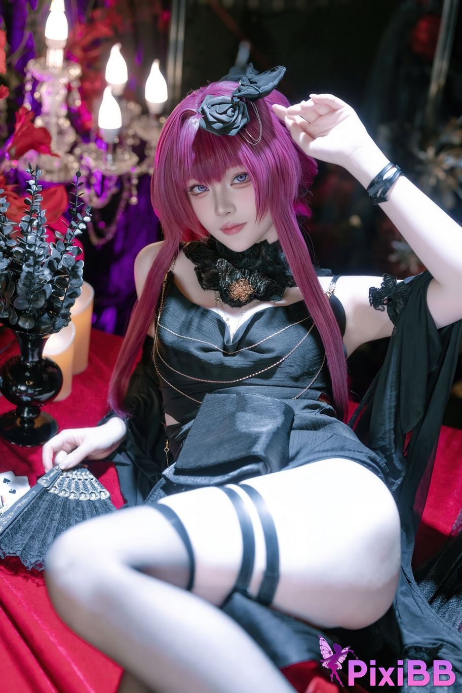 Cosplayer Island fish Collapse Star Dome Railway Kafka The night of the bound moon PixiBB.COM 030