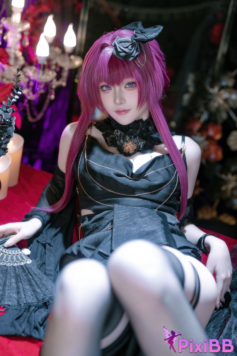 Cosplayer Island fish Collapse Star Dome Railway Kafka The night of the bound moon PixiBB.COM 031