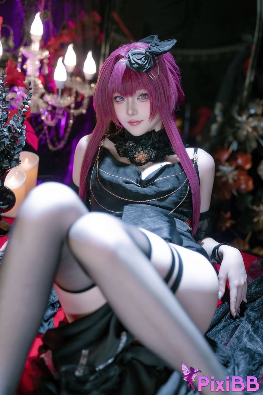 Cosplayer Island fish Collapse Star Dome Railway Kafka The night of the bound moon PixiBB.COM 032