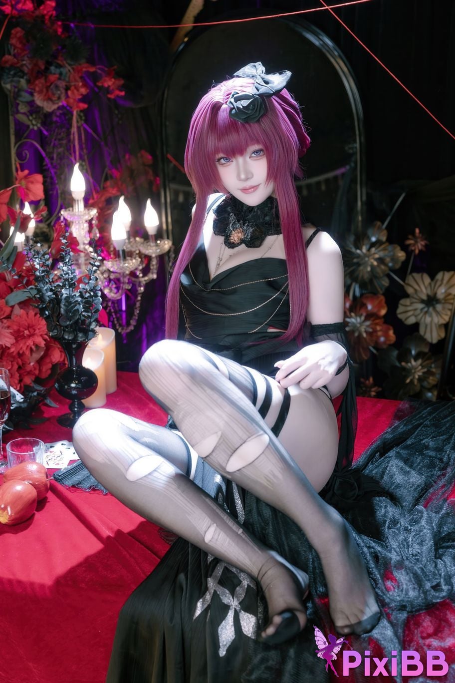 Cosplayer Island fish Collapse Star Dome Railway Kafka The night of the bound moon PixiBB.COM 033