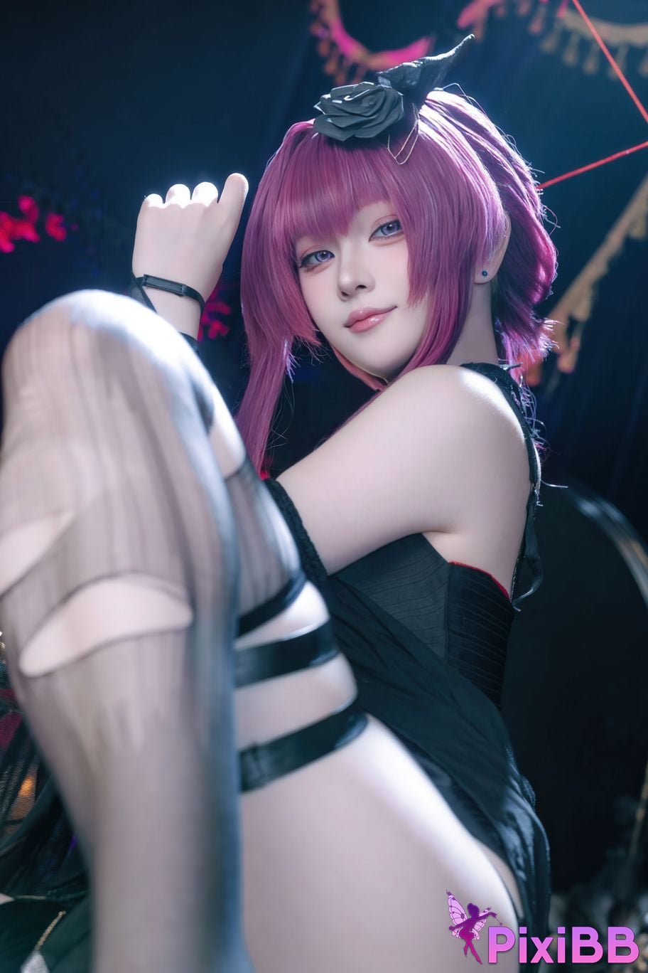 Cosplayer Island fish Collapse Star Dome Railway Kafka The night of the bound moon PixiBB.COM 036