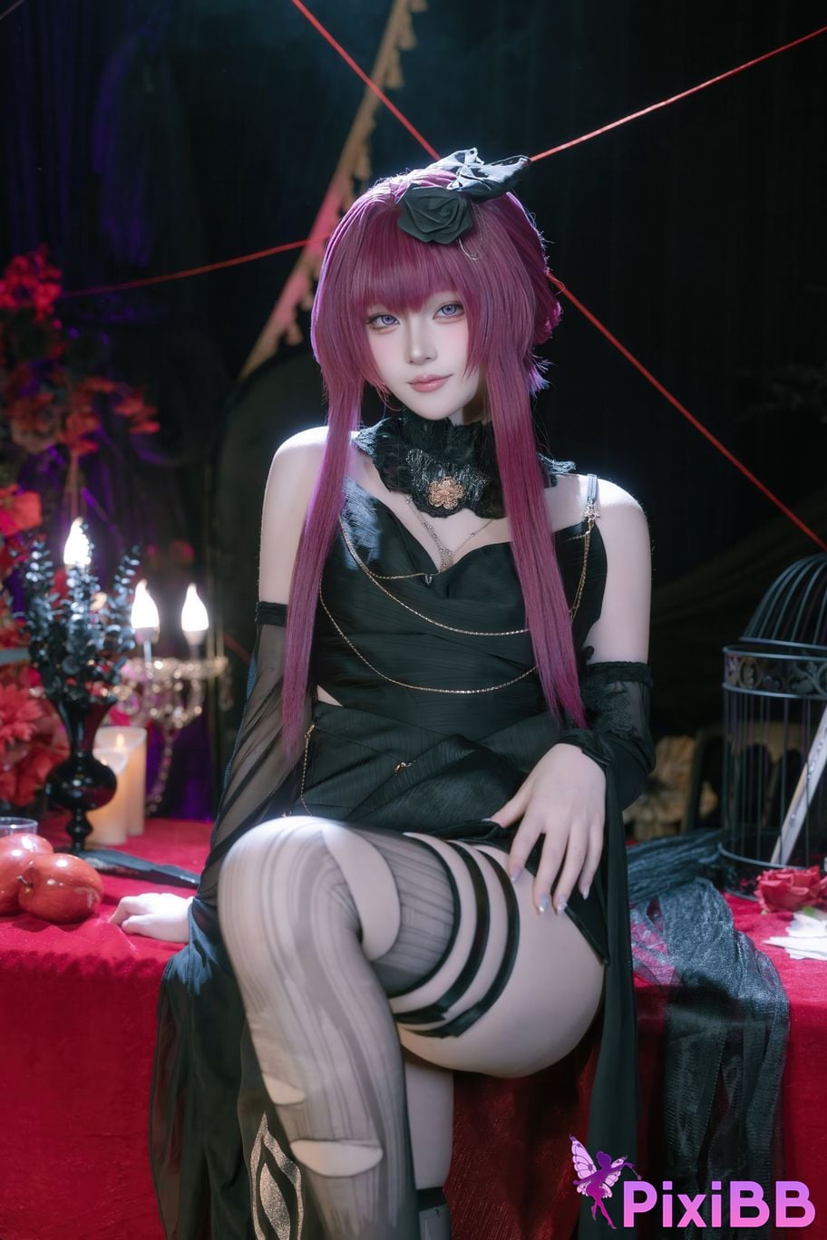 Cosplayer Island fish Collapse Star Dome Railway Kafka The night of the bound moon PixiBB.COM 042