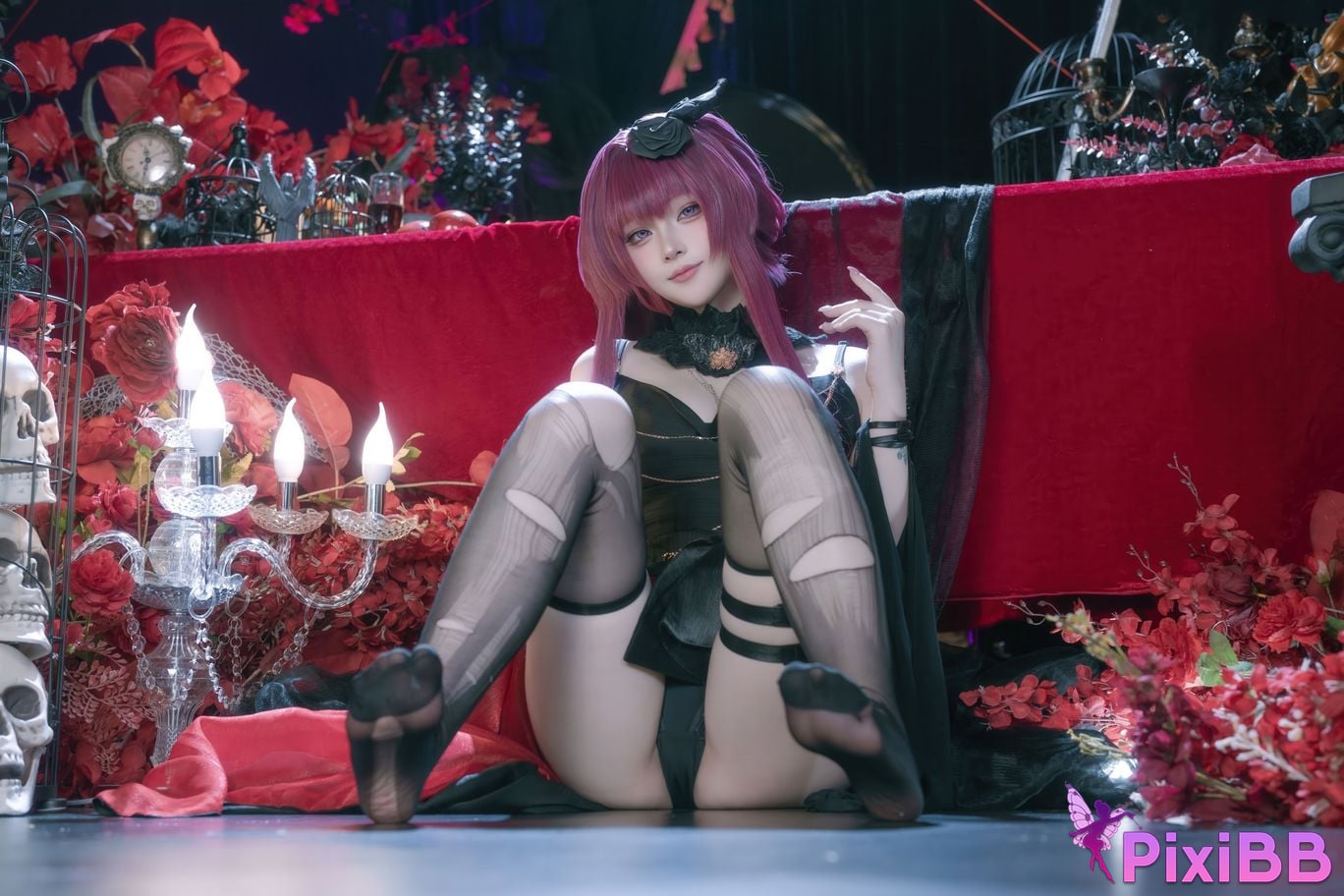 Cosplayer Island fish Collapse Star Dome Railway Kafka The night of the bound moon PixiBB.COM 044